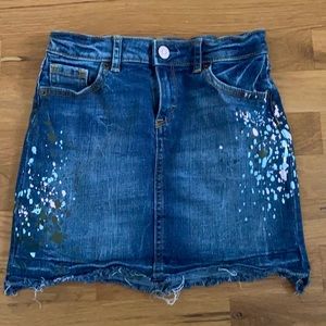 Girls size 7 Gymboree denim skirt
